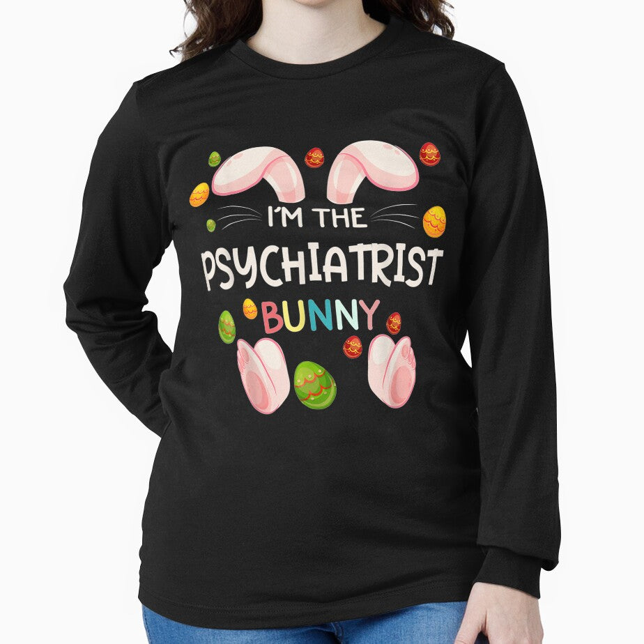 I'm The Psychiatrist Bunny Funny Matching Family Easter Day by manidala