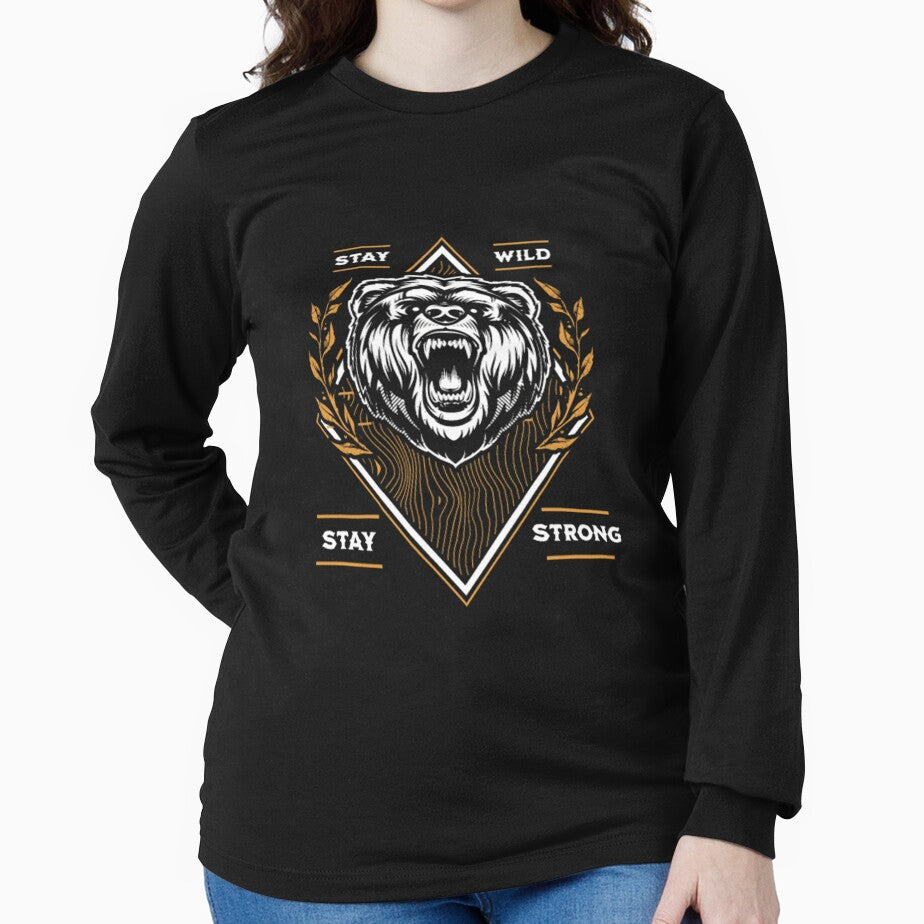 Stay wild stay strong by Art & Fun