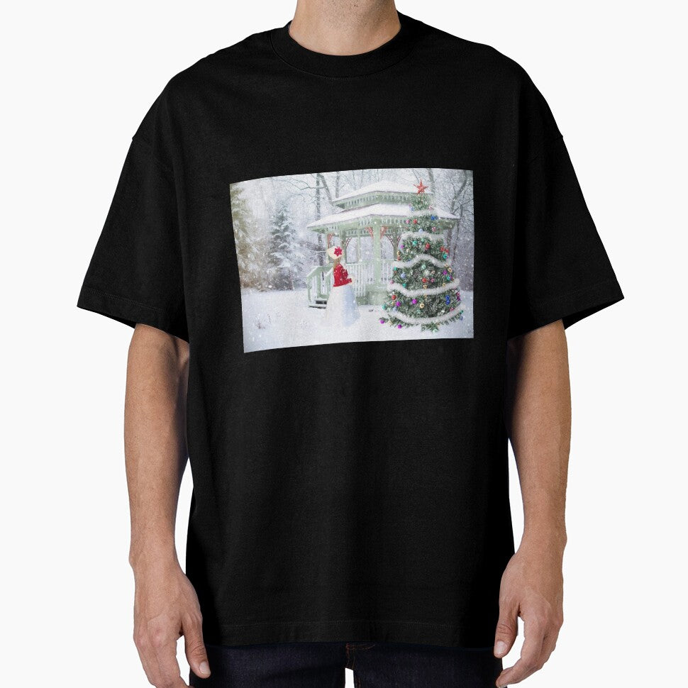 Merry Snowing Christmas - Christmas Tree by Delandor