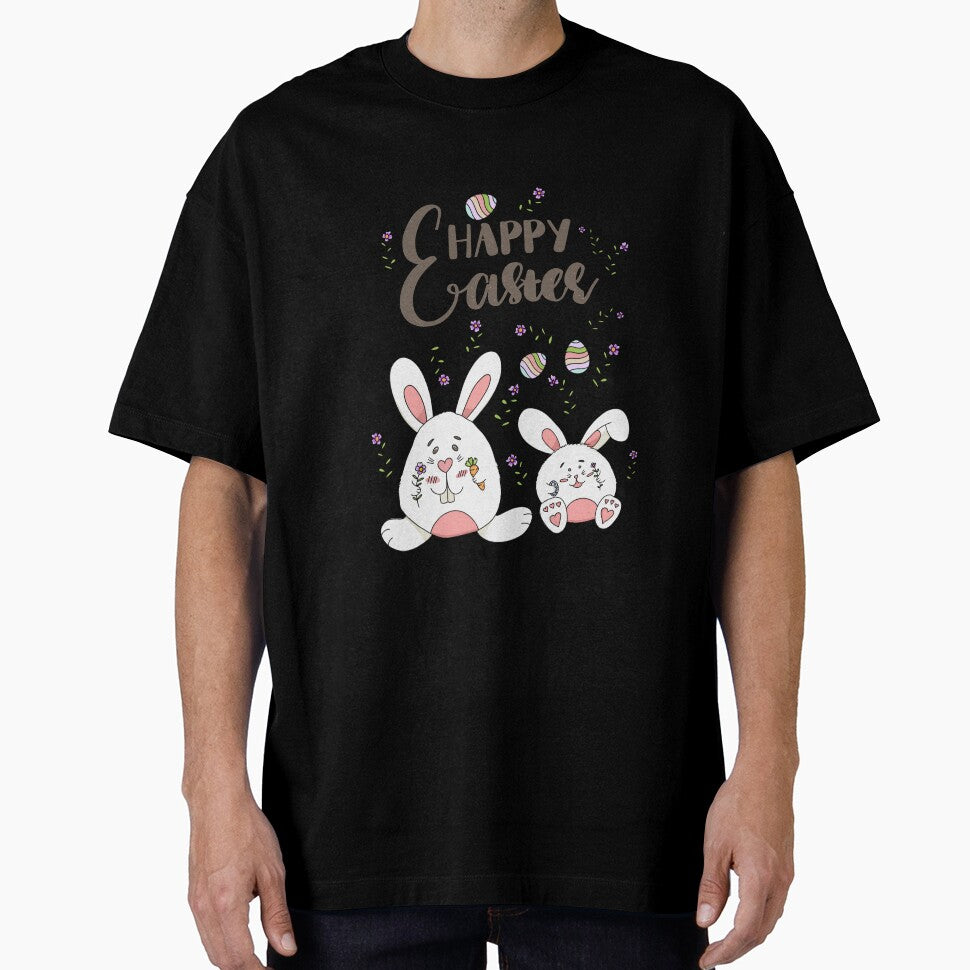 Cute Bunny Spring flower Easter Design by jwpeggy001