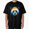 Geometric vector Panda face #2 by Artistic Pandas