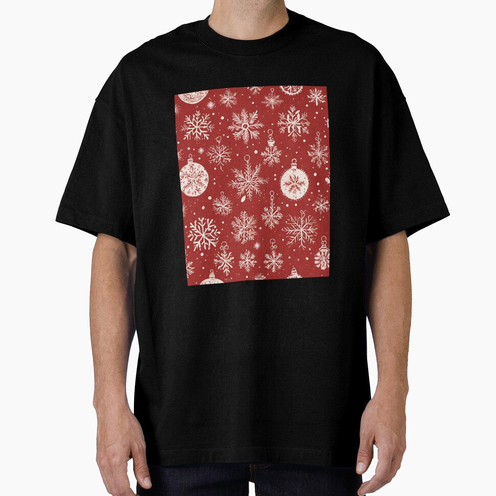 Christmas Red Pattern by NicolasGlowArt