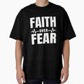 Faith Over Fear - Meaningful Uplifting Quotes by Delandor
