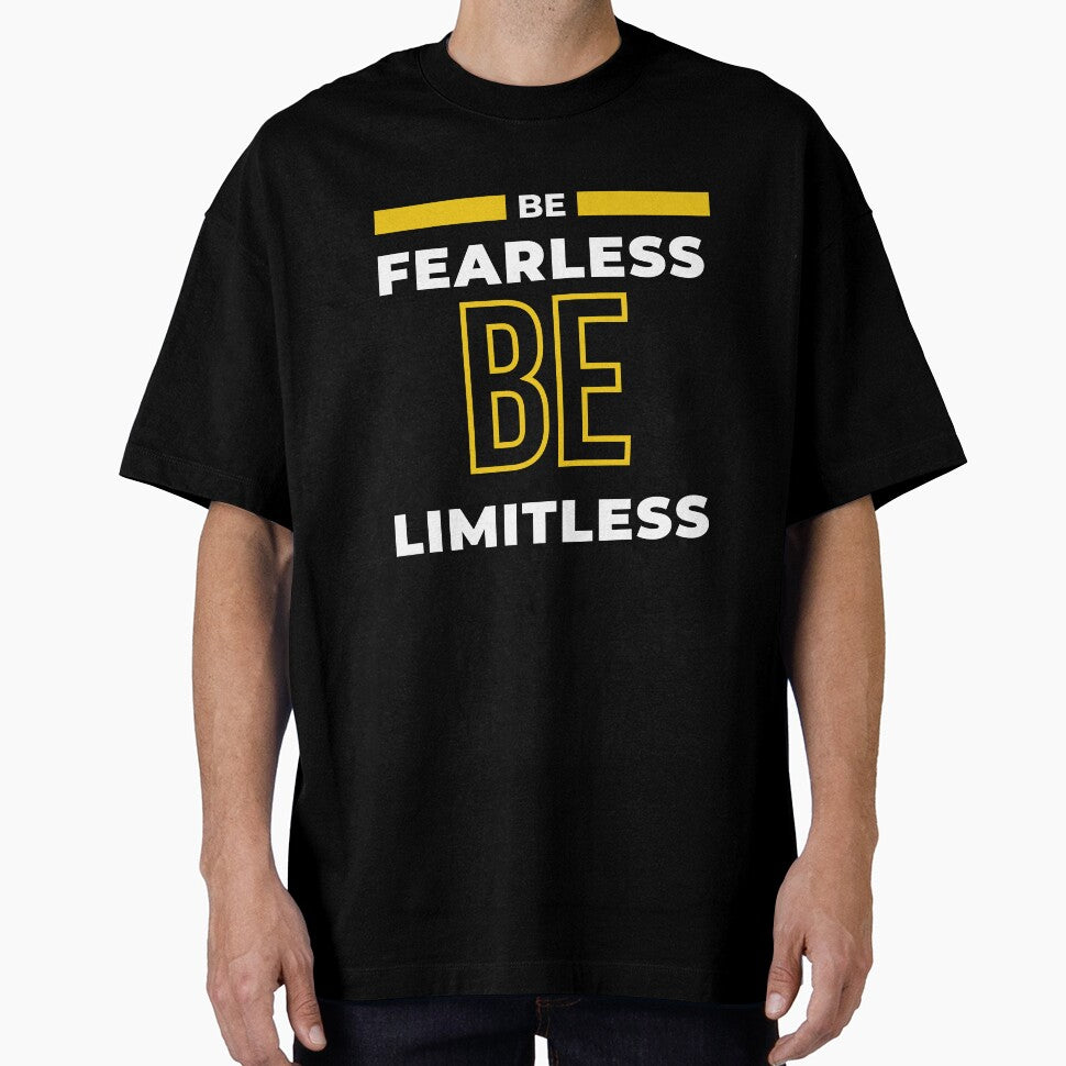 Be Fearless, Be Limitless, inspirational qoute by Teeglamour ⭐⭐⭐⭐⭐