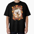 Cute Hedgehog Acorn Autumn Leaves Fall Sticker by Gear Camel