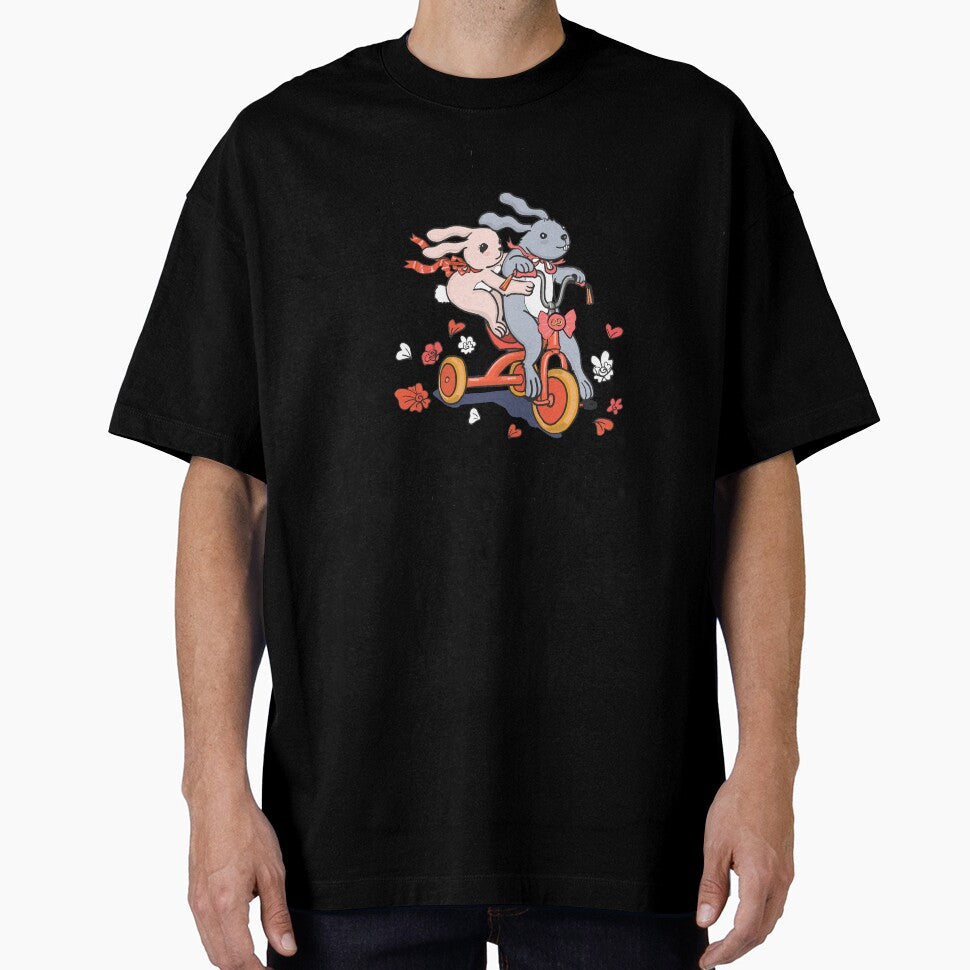 Just Married 3 Years Ago - 3rd Anniversary Couple Bunnies Tee, Phone Cases And Other Gifts by MemWear