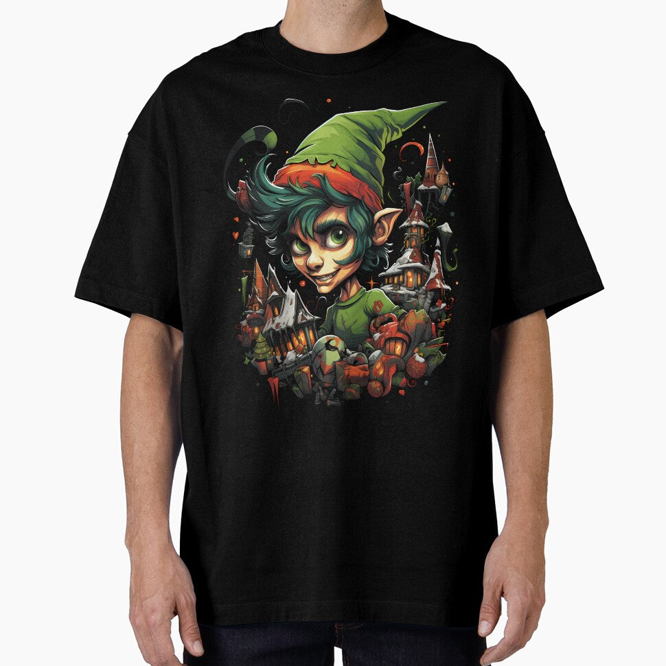 Holiday Chaos Elf - Festive Mischief Graphic by Justin Haas
