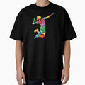 Volleyball Sport Lover Abstract Volleyball Player Gift by haselshirt