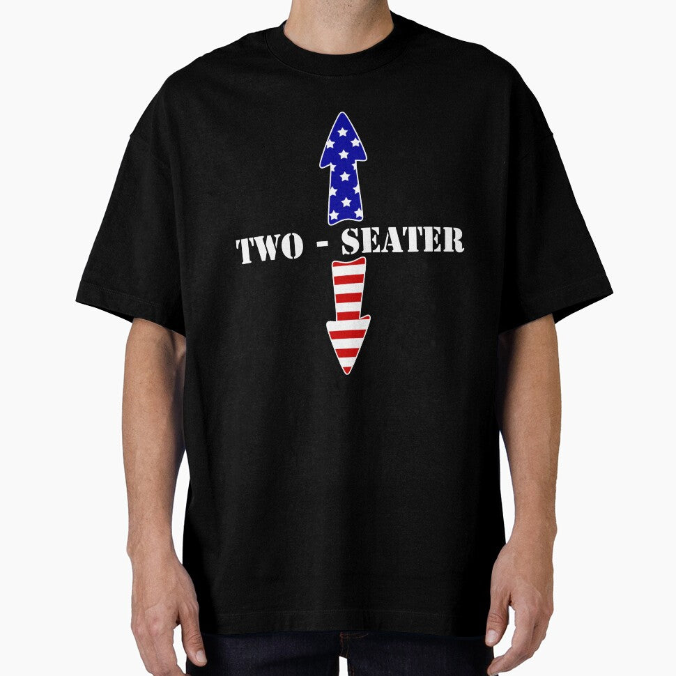 Two Seater Two-Seater USA Flag by theshirtinator