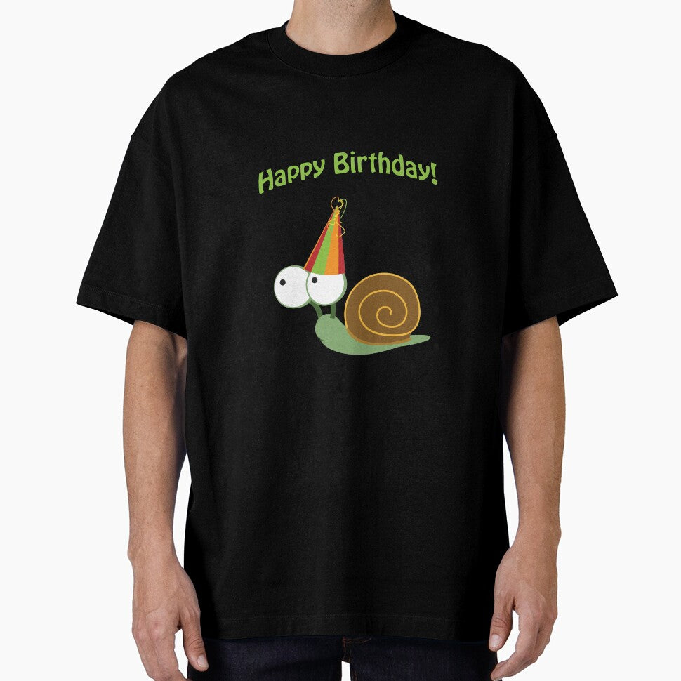 Happy Birthday! Party Snail by Hedgie Designs