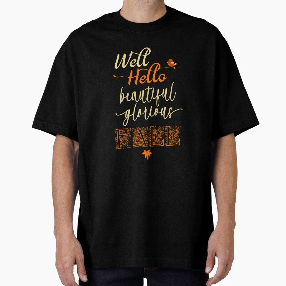 Well Hello Beautiful Fall With  Little Bird  Autum Gifts For Women by Sapphire Star