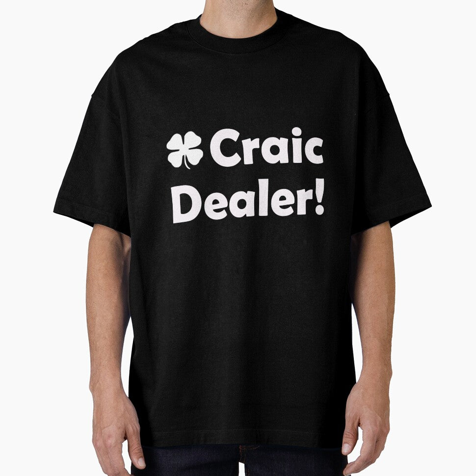 Irish Craic Dealer. Funny St Patricks Day by CoolApparelShop