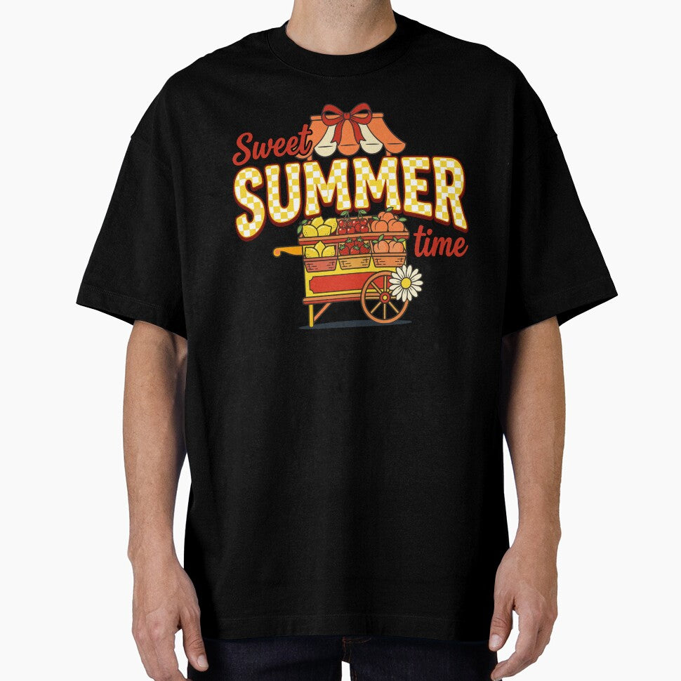 Cute Retro Fruit Stand Summer Time Kids Girls by KroghDs