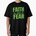 Faith Over Fear - Holy Saying by Delandor
