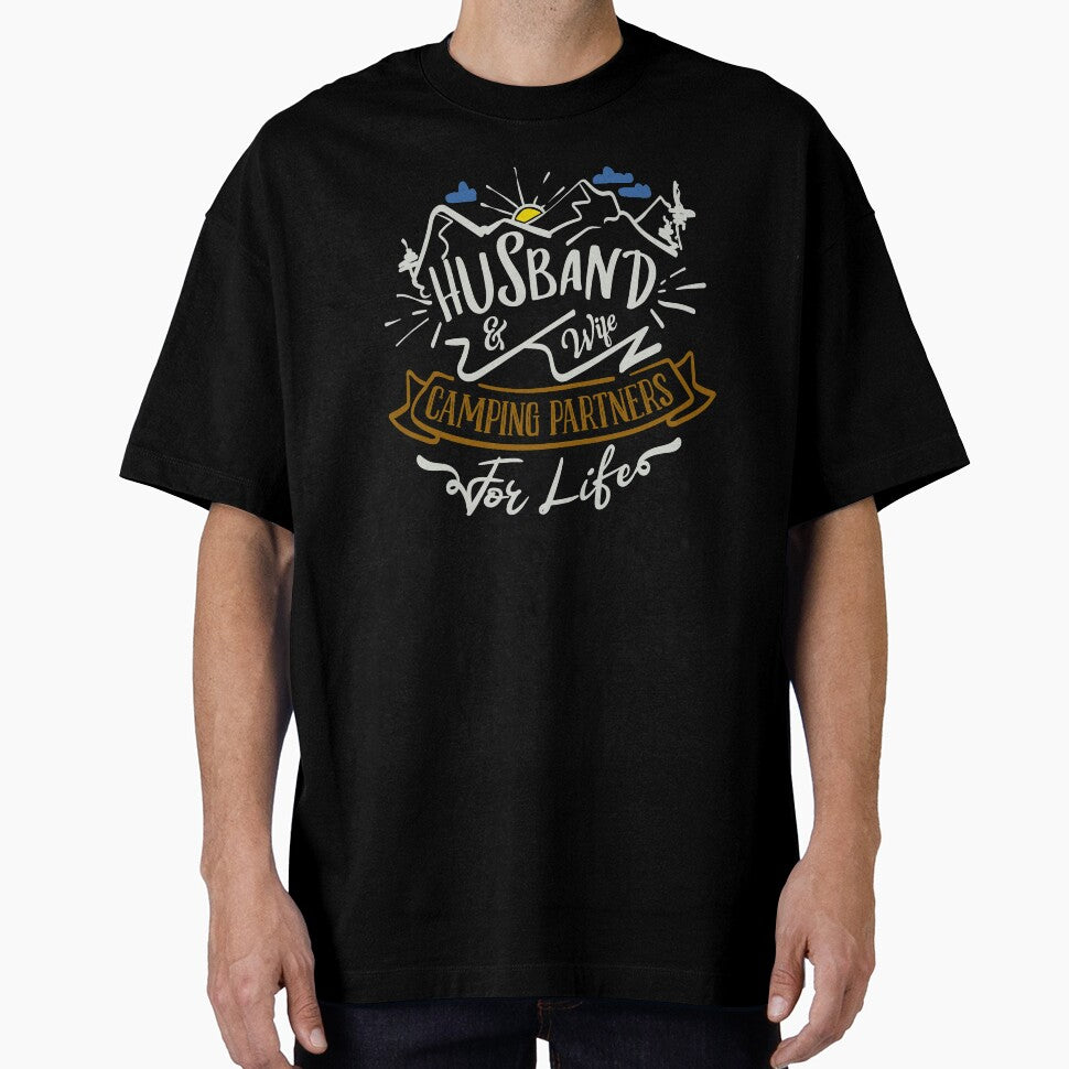 Husband & Wife Camping Partners for Life by FOX1999-Design