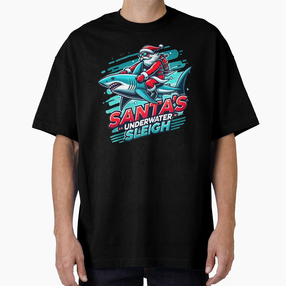 Santa's Shark Sleigh Adventure by NatureStyle555