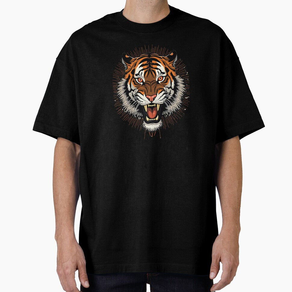Sumatran Tiger and Amur Tiger: Rare Big Cats of the Jungle by VibeTCreations