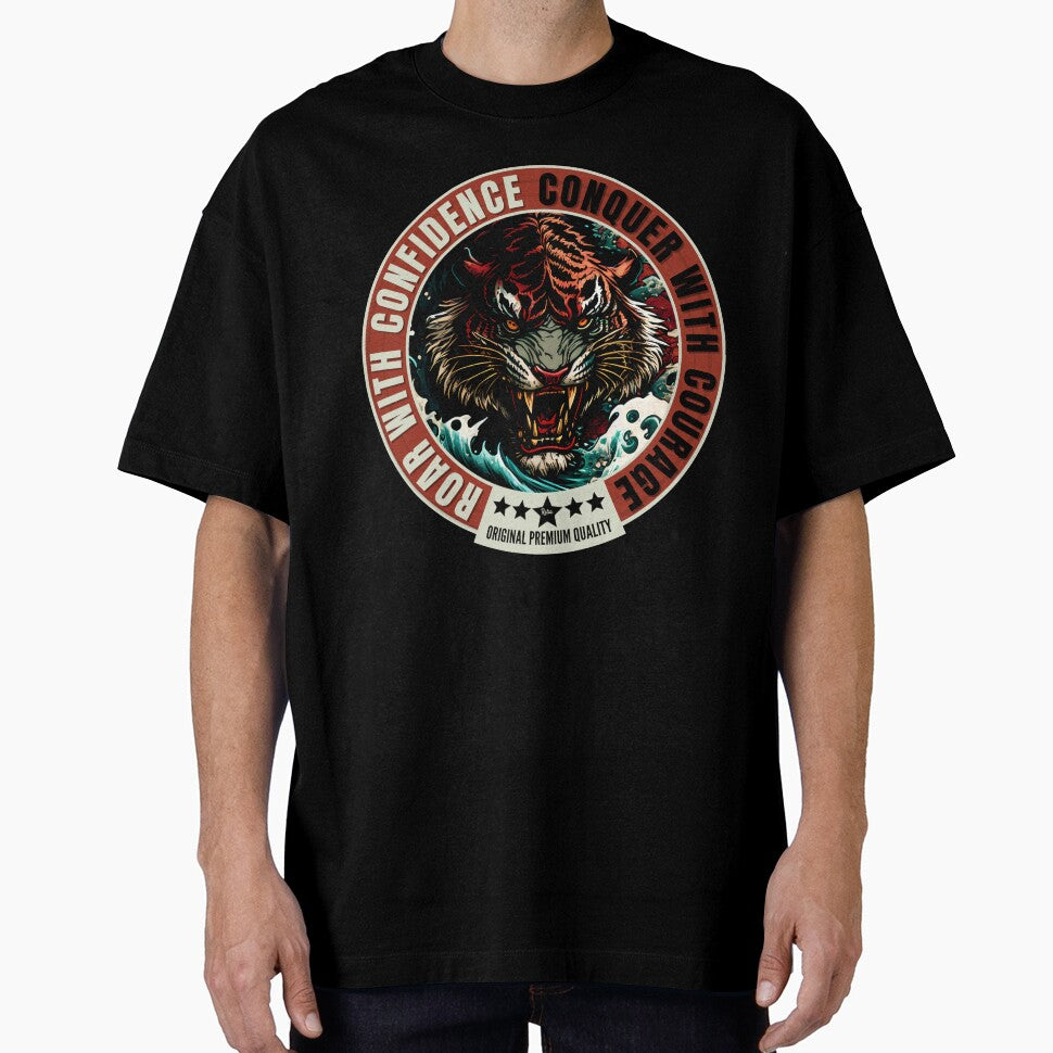 Empowered Tiger: Roar With Confidence, Conquerwith courage by relso