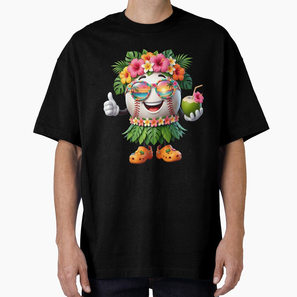 Hawaiian Baseball Hawaii Tropical Beach Summer Vacation Kids by Littermin