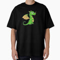 Cute little dragon having a snack by Hope-it-fits