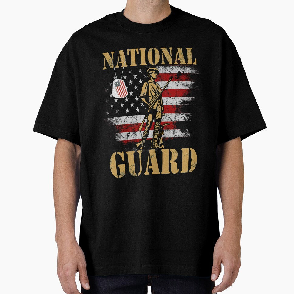National Guard Veteran  Shirt Army National Guard Apparel Veterans Day Veterans Day 4th of July Gift by Genesis68