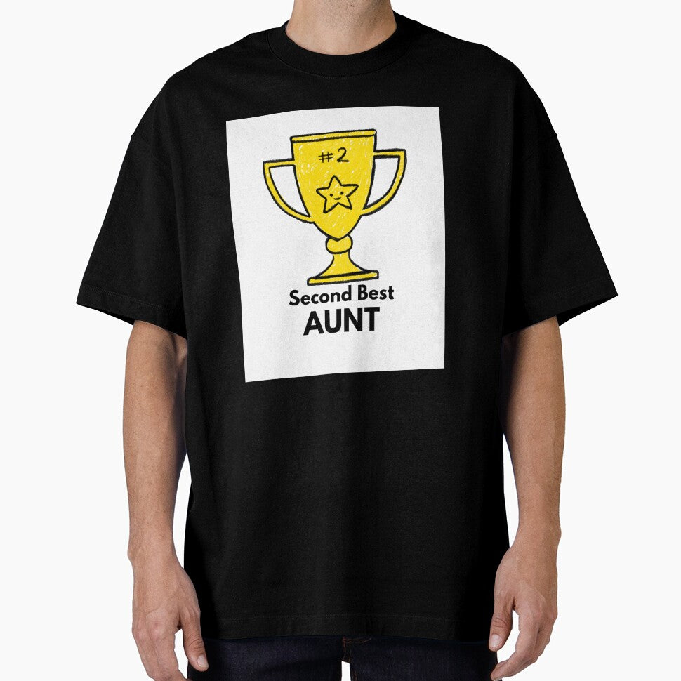 Second Best AUNT by Sandeaux Designs