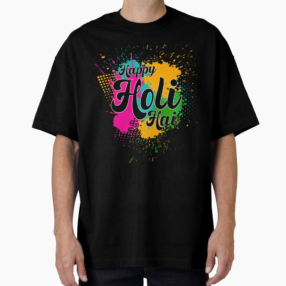 Holi Festival T-shirt, Happy Holi Festival, The Festival of Colors, India by Outfits-design