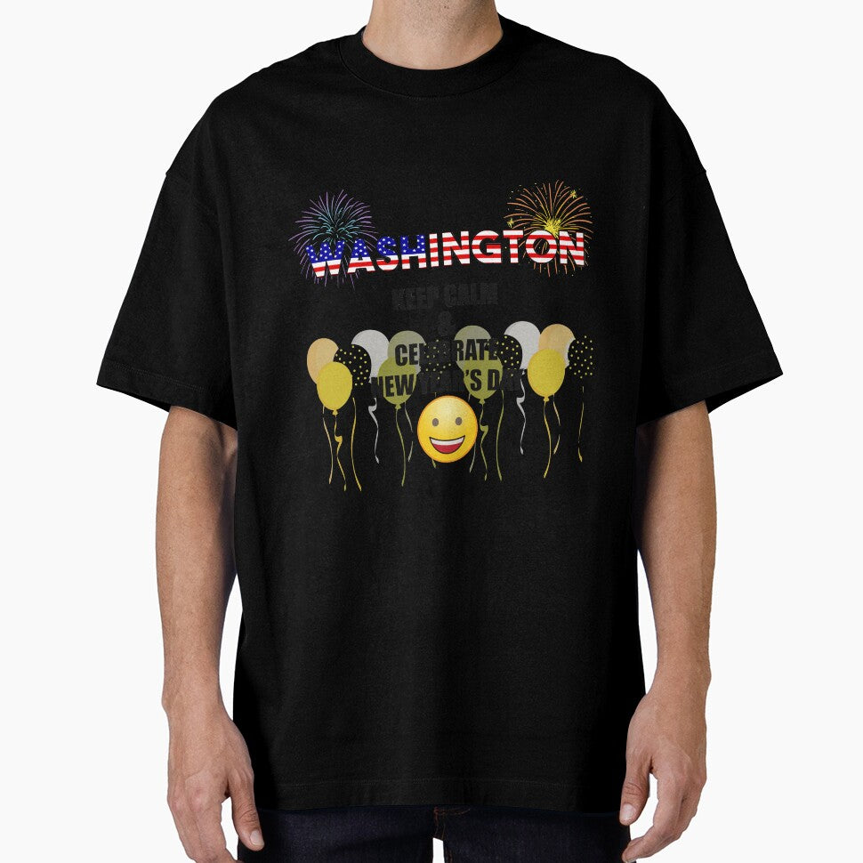 Washington Keep Calm & Celebrate New Year Day | Washington Edition by BestBash