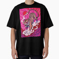 Retro Sunrise Japanese Fierce Pink Tiger by FemmePod