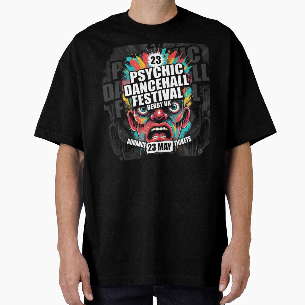 Psychic Dancehall Festival 23 May Derby UK Shirt – EDM Rave Festival Graphic Tee – Psychedelic Music Festival Merch by Sushikidsntod