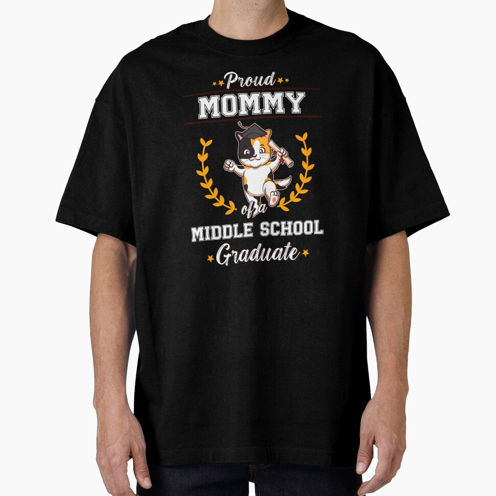 Proud Mom Middle School Graduate Graduation Party by anziehend