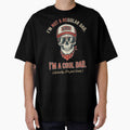 Funny Dad Shirt Cool Dad Skull Design Tired Dad Humo by PlumArtDesign