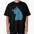 Colorful Party Rhino by Luke Landwehr