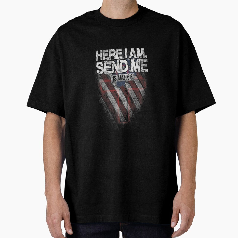 Here I Am Send Me Christian Faith by NeverLoseSF