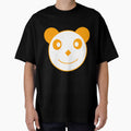 ORANGE PANDA HEAD by vazqpete