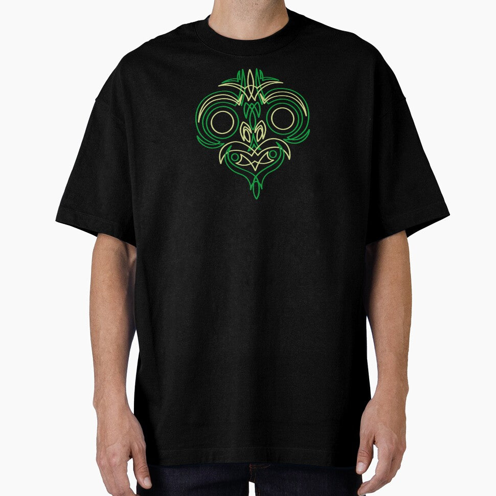 Pinstripe Tiki by beardo
