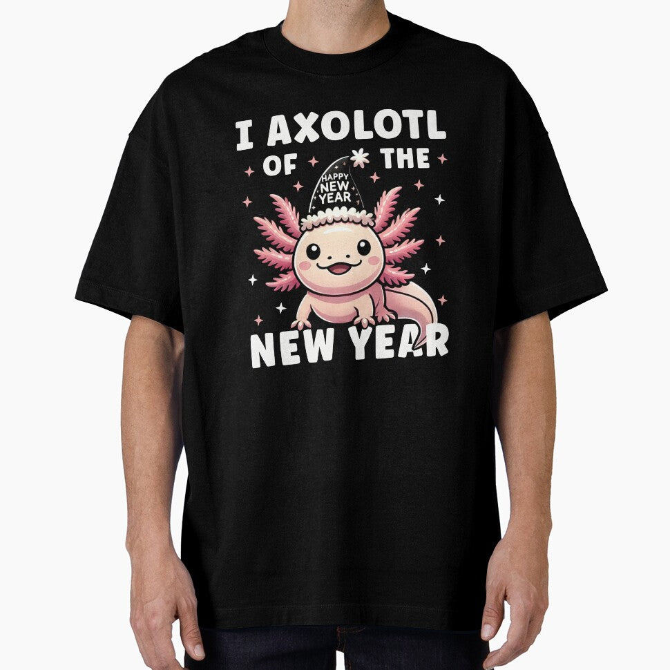 New Year 2025 Axolotl Funny New Years Eve by BlueBerry-Pengu