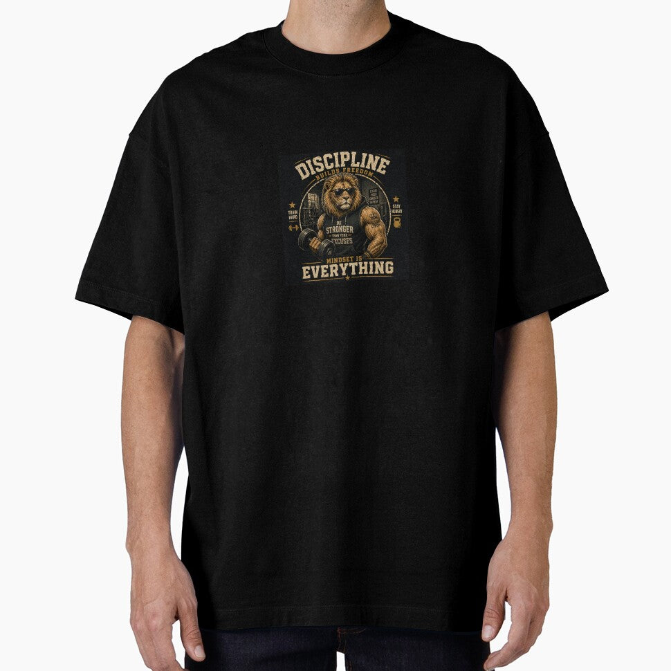 Motivational Lion Gym Design by FreshPackDesign