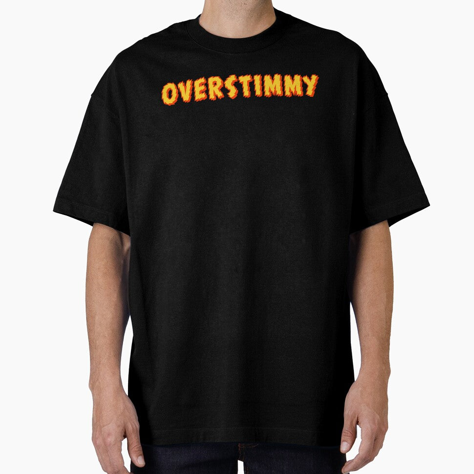 Overstimmy, Orange Shakey Typography by Memes N Lore