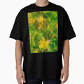 Flower Brush Strokes, Yellow, and Green by LisaMPierce1990