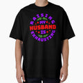 Raising My Husband Is Exhausting Round Design by Design-Maniya
