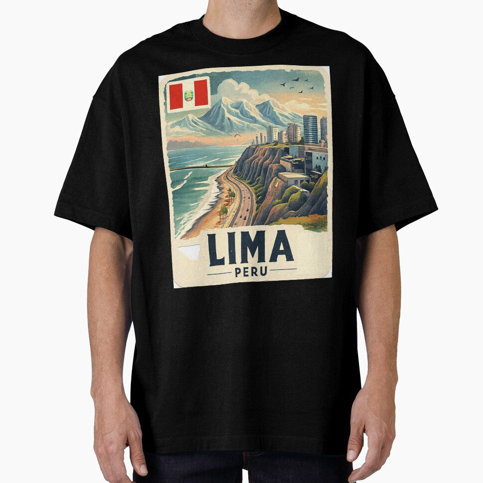 Lima Peru Travel Art by HaydenMillepied