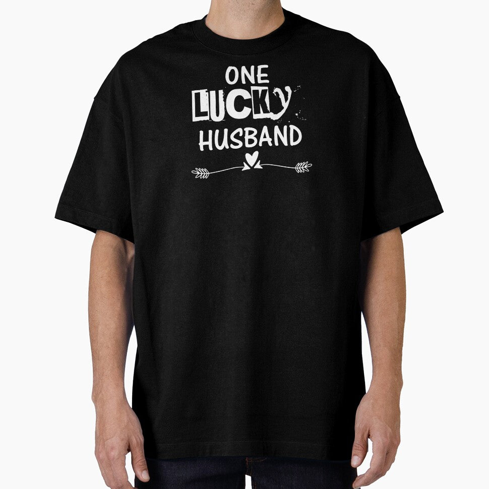 One Lucky Husband Shirt, Husband T Shirt, Gift From Wife, Husband Gifts, Father's Day Shirt, Valentine's Day Shirt, Best Husband TShirt by RAKANSHIRTS