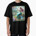 mermaid with a bell happy fantasy easter landscape by Expressions-Sel