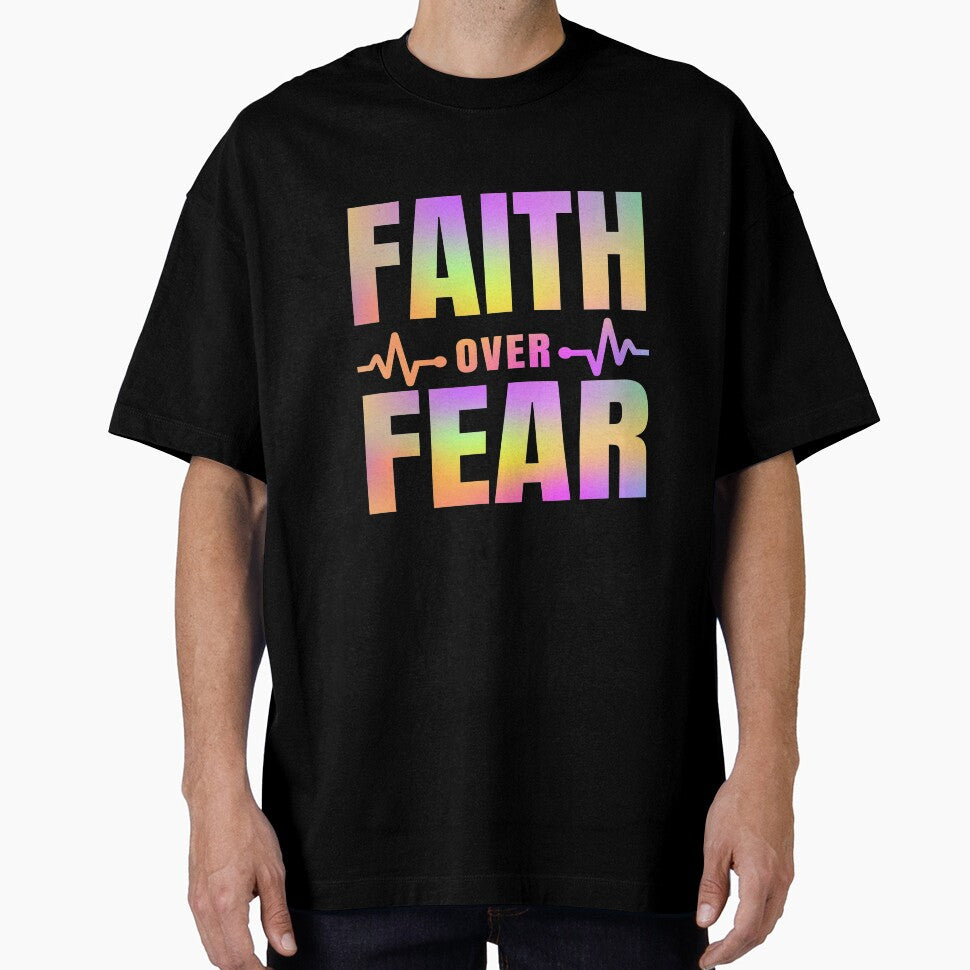 Faith Over Fear - Quote About Faith by Delandor