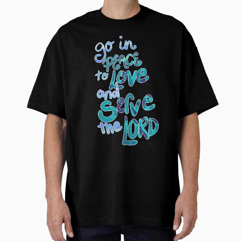 Love and serve the Lord - faith by CSheehanArt