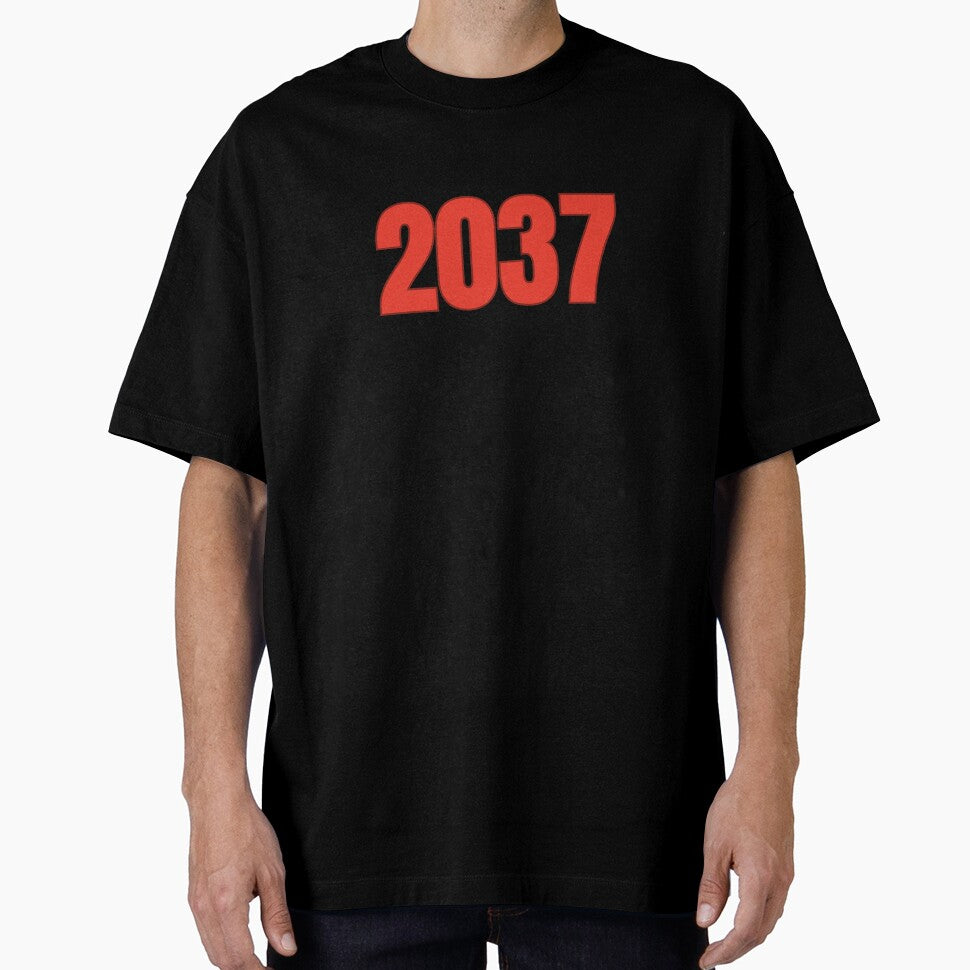 2037 Year Number Date Typography by Rasheedaholik