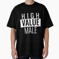 HIGH VALUE MALE. STICKER by bestfunonline