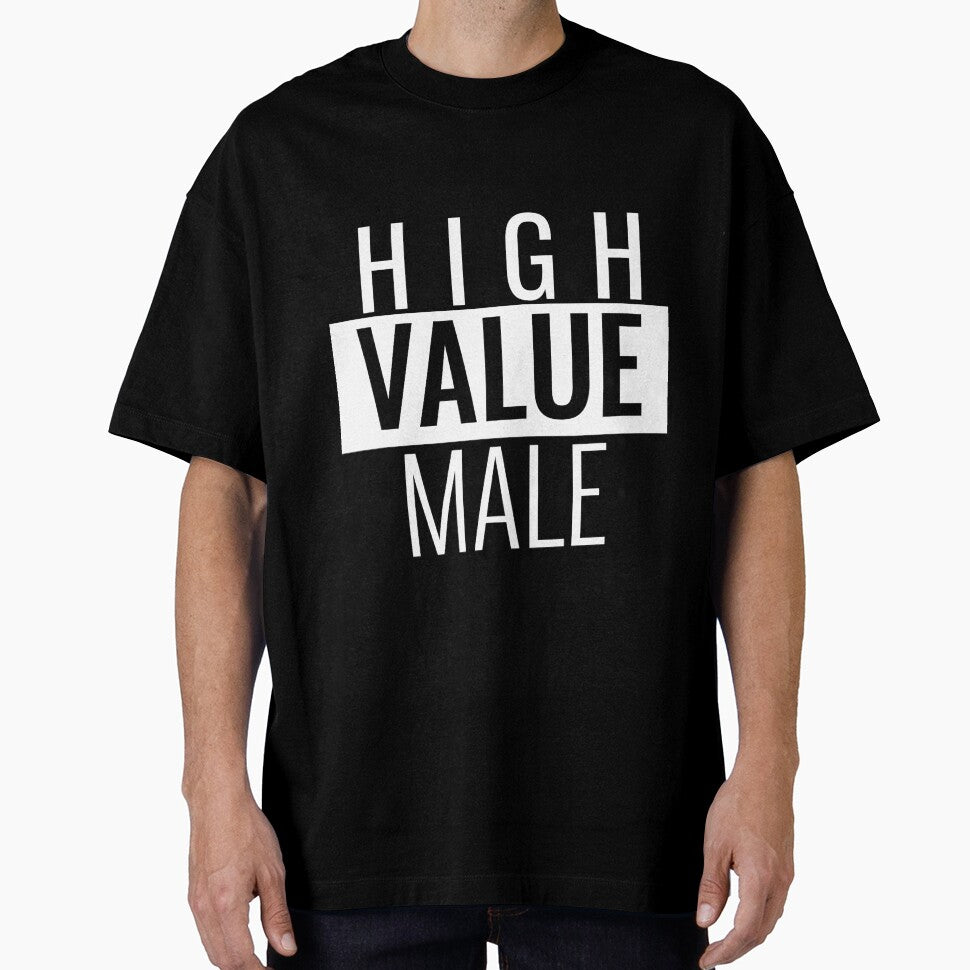 HIGH VALUE MALE. STICKER by bestfunonline