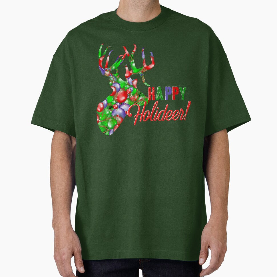 Christmas Deer, Happy Holiday Deer Hunting Design, Holiday Deer Hunter by LifeCrush